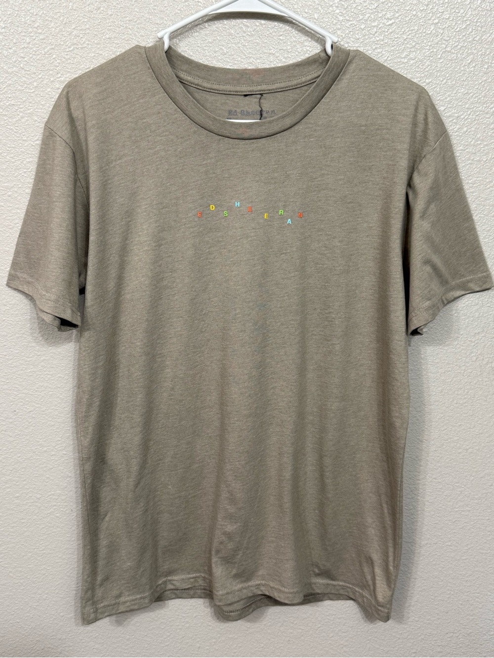 Official Ed Sheeran Mathematics Tour Graphic Tee M